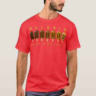 Melanin Popsicles Brown Skin Celebration T-Shirt