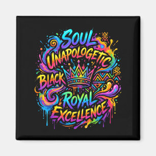Melanin pride black history juneteenth freedom day magnet