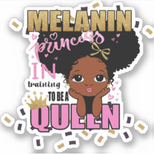 Melanin Princess Training To Be Queen Lilibet Gift