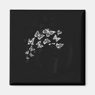 Melanin Queen African American Strong Black Natura Magnet