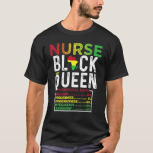 Melanin Queen African American Strong Black Natura T-Shirt