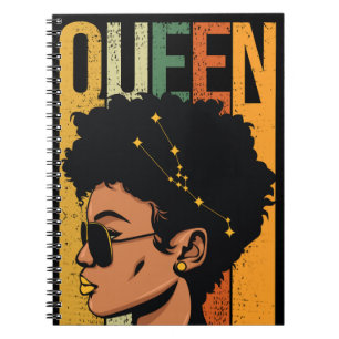 Melanin Queen Black Girl Magic African Sista Love Notebook