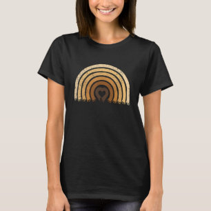 Melanin Rainbow Hands Black History Month BLM Afri T-Shirt