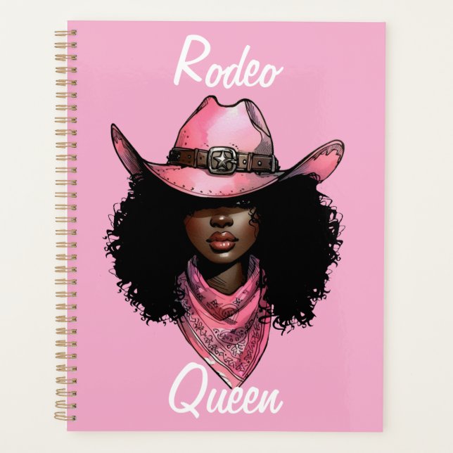 Melanin Rodeo Queen Planner (Front)