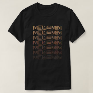 Melanin shades africa lettering T-Shirt