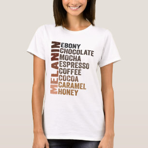 Melanin Shirts Funny Juneteenth Women Black Histor