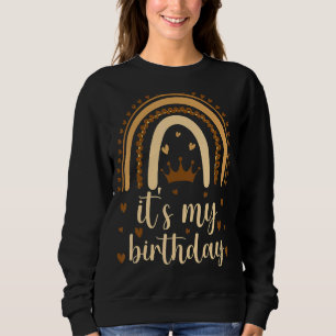 Melanin Sweater For Black Women  It's My Birthday 