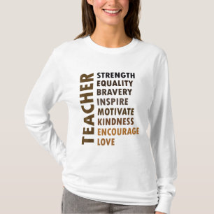 Melanin Teacher Black History Month African Black T-Shirt