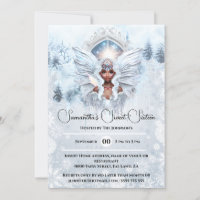 Melanin winter princess fairytale portal enchanted