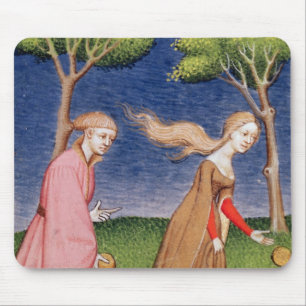Melanion races against Atalanta Mouse Pad