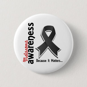 Melanoma Awareness 5 6 Cm Round Badge