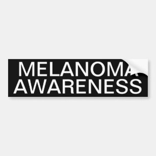 Melanoma Awareness Bumper Sticker
