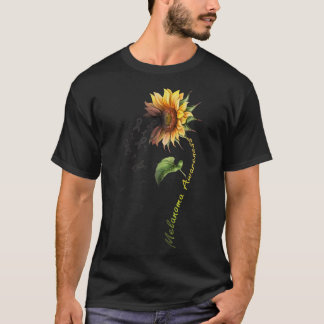 Melanoma Awareness Sunflower Shirt