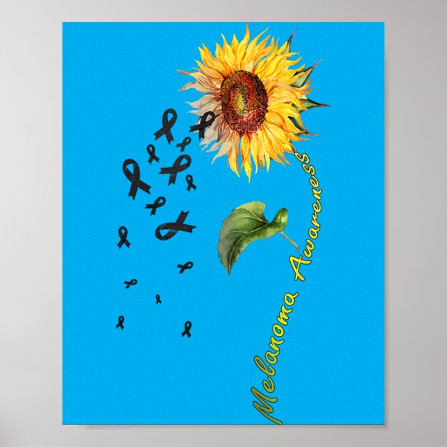 Melanoma Awareness Suower Poster (Front)