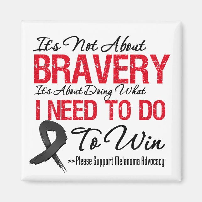 Melanoma Battle Magnet (Front)