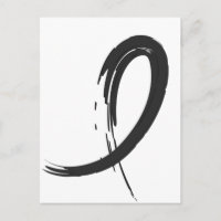 Melanoma's Black Ribbon A4