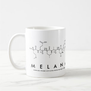 Melany peptide name mug