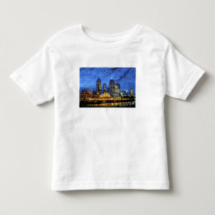 Melbourne, Australia. A nighttime view of the Toddler T-Shirt
