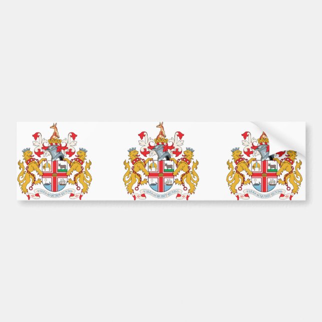 melbourne, Australia Bumper Sticker (Front)