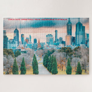 Melbourne Australia Jigsaw Puzzle