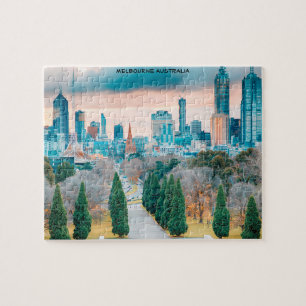 Melbourne Australia Jigsaw Puzzle