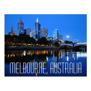 Melbourne, Australia Postcard
