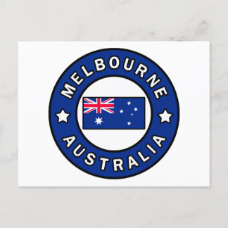 Melbourne Australia Postcard