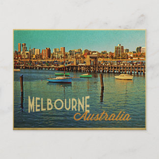Melbourne Australia Postcard