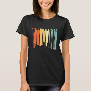 Melbourne Australia Retro Vintage City Outback Kan T-Shirt