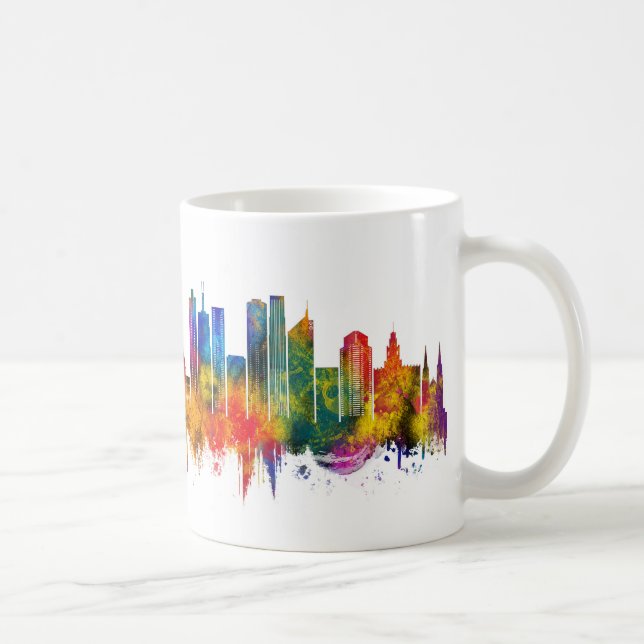 Melbourne Australia Skyline Coffee Mug (Right)