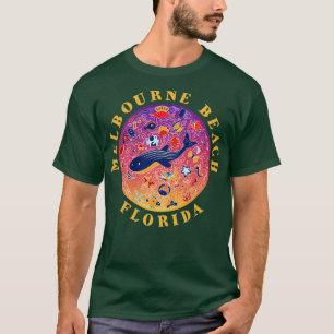 Melbourne Beach Florida Cut Sea Life Souvenir T-Shirt
