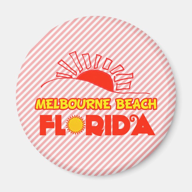 Melbourne Beach, Florida Magnet (Front)