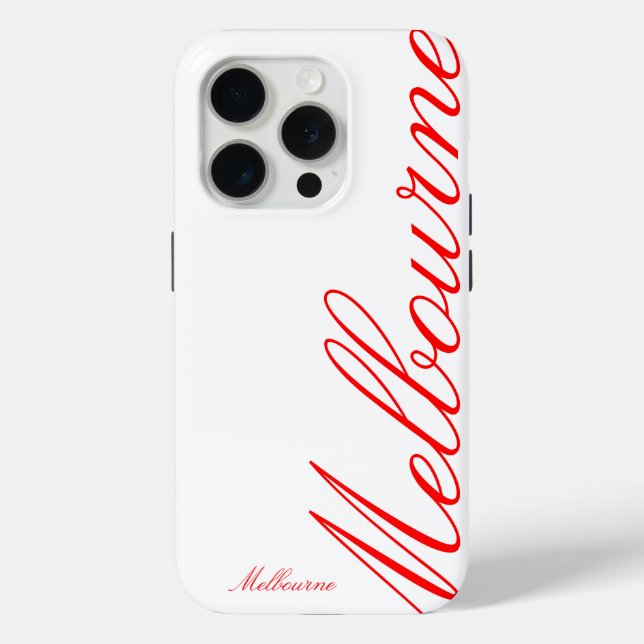 Melbourne - beautiful iPhone Case (Back)