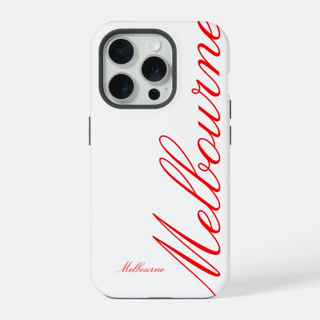 Melbourne - beautiful iPhone Case (Back)