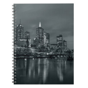 Melbourne by night notebook