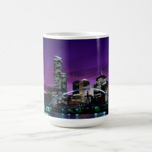 Melbourne city cityscape skyline mug