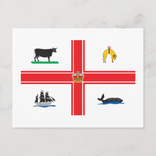 Melbourne City Flag Postcard