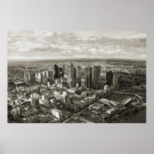 Melbourne City Poster