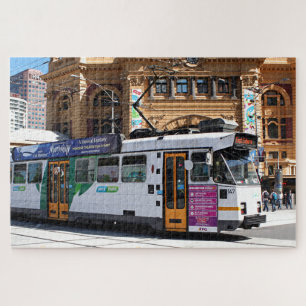 Melbourne city tram, Victoria, Australia 2 Jigsaw Puzzle