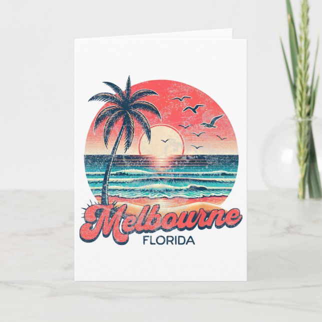 Melbourne Florida  Card (Front)