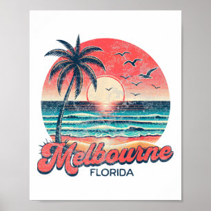Melbourne Florida Poster