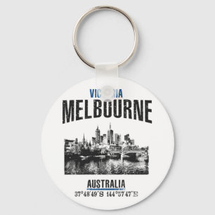 Melbourne Key Ring