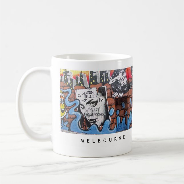 Melbourne Lanes [MUP001] Coffee Mug (Left)