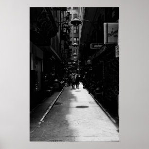 Melbourne Laneway Poster