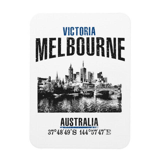 Melbourne Magnet (Vertical)