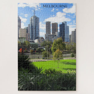 melbourne skyline jigsaw puzzle