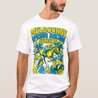 Melbourne Spring Carnival Fashion And Equestrian E T-Shirt