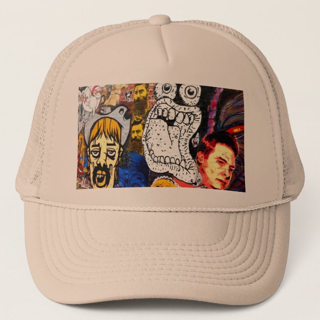 Melbourne Street Art / Grafitti Trucker's Cap (Front)