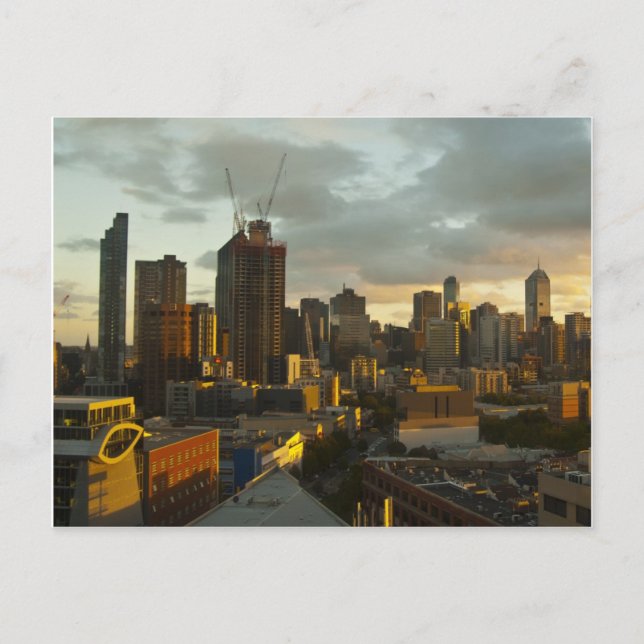 Melbourne Sunset Postcard (Front)