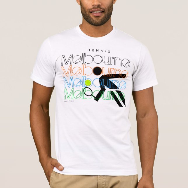 Melbourne Tennis Australian Open 1 T-Shirt (Front)